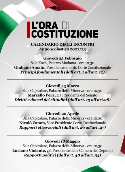 ora costituzione